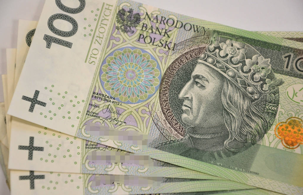 znalezione pieniądze