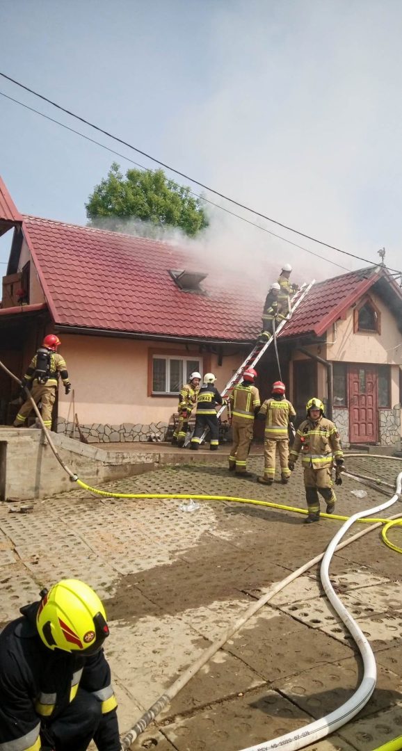 pożar Korzenna