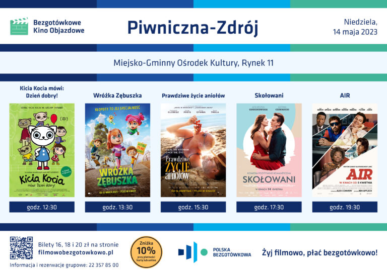 Bezgotówkowe Kino Objazdowe w Piwnicznej-Zdrój