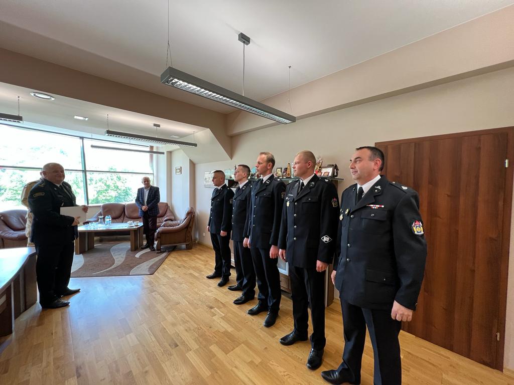 strażacy OSP Podegrodzie uratowali życie 79-latka