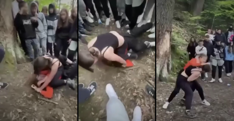 Gorlice. Brutalne pobicie 17-latki. Wszystkiemu przyglądał się tłum gapiów [ZDJĘCIA]