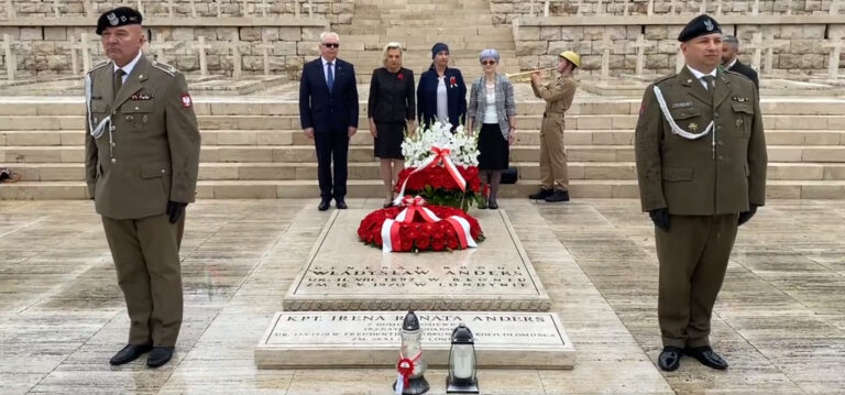 Pod Monte Cassino znów zabrzmiał hejnał mariacki. I ponownie zagrał go trębacz z Bobowej