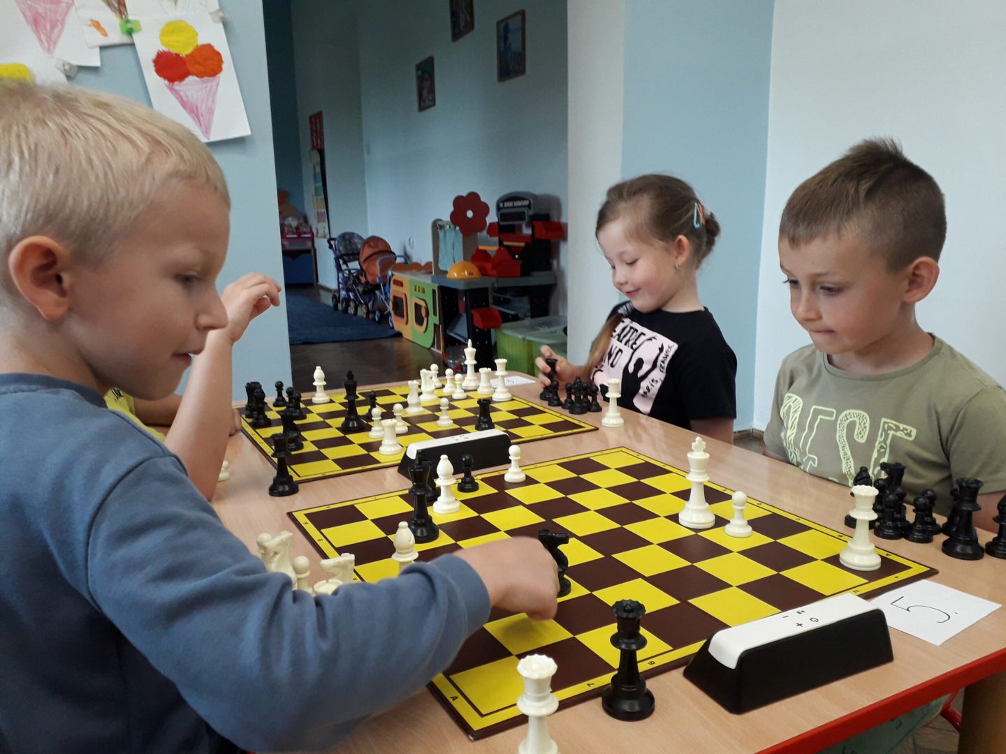 turniej szachowy przedszkolaków, Nowy Sącz