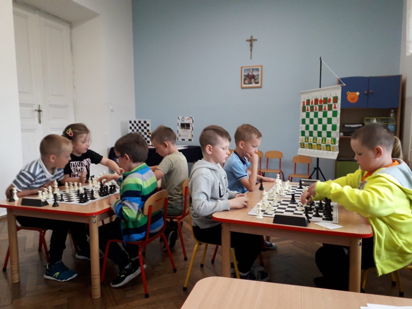 turniej szachowy przedszkolaków, Nowy Sącz