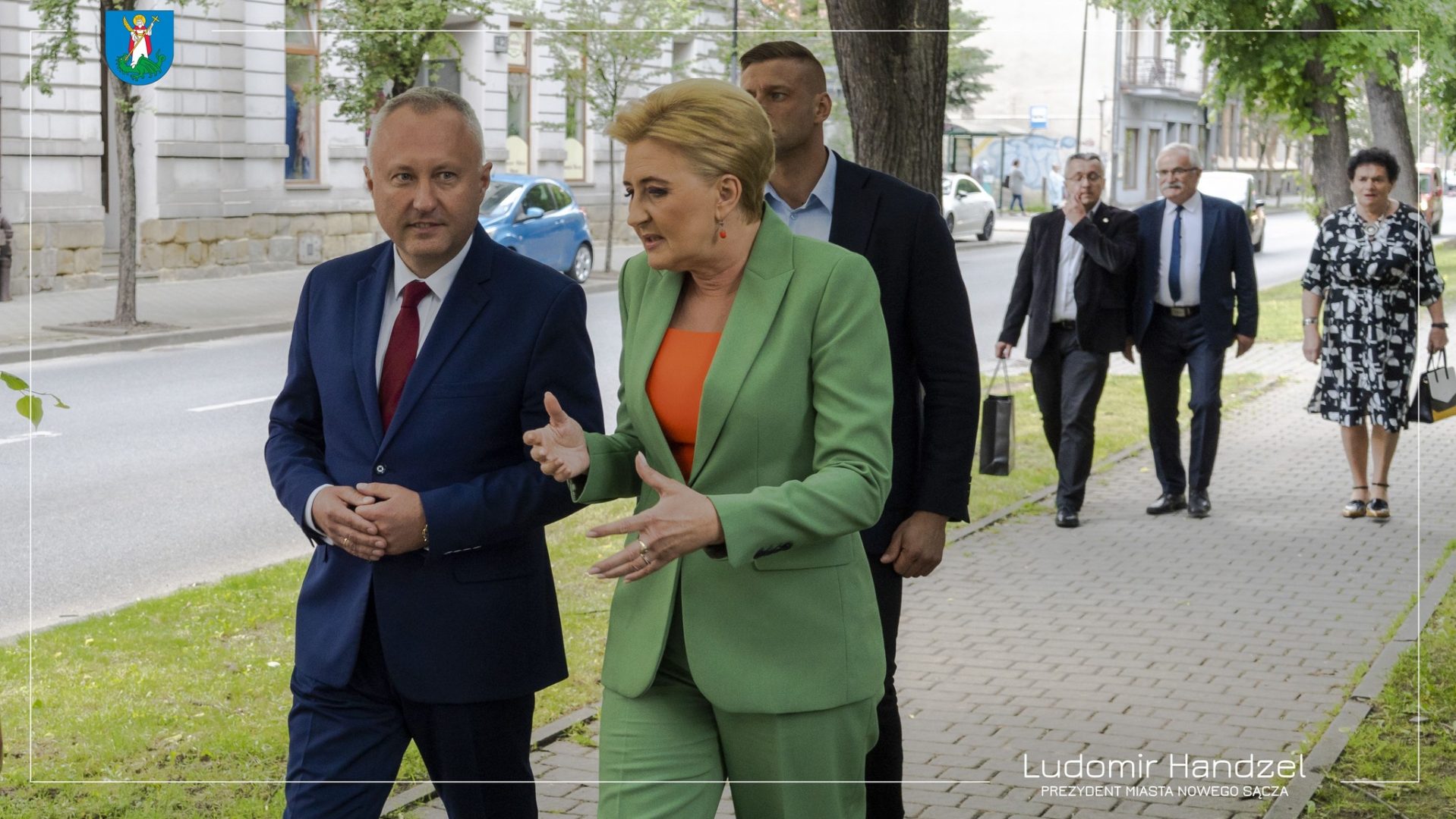 Pierwsza Dama w Nowym Sączu
