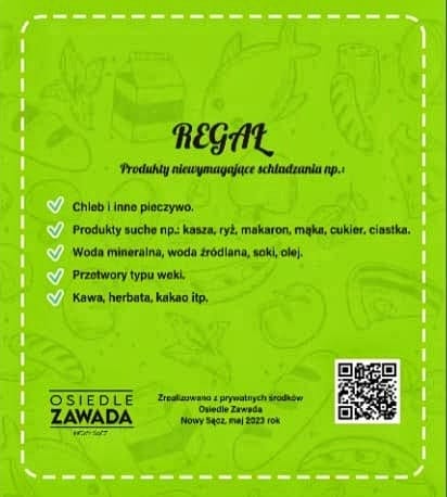 Jadłodzielnia, Osiedle Zawada