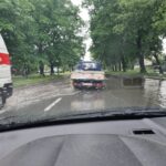 Ul. Barska/ podtopienia, Nowy Sącz