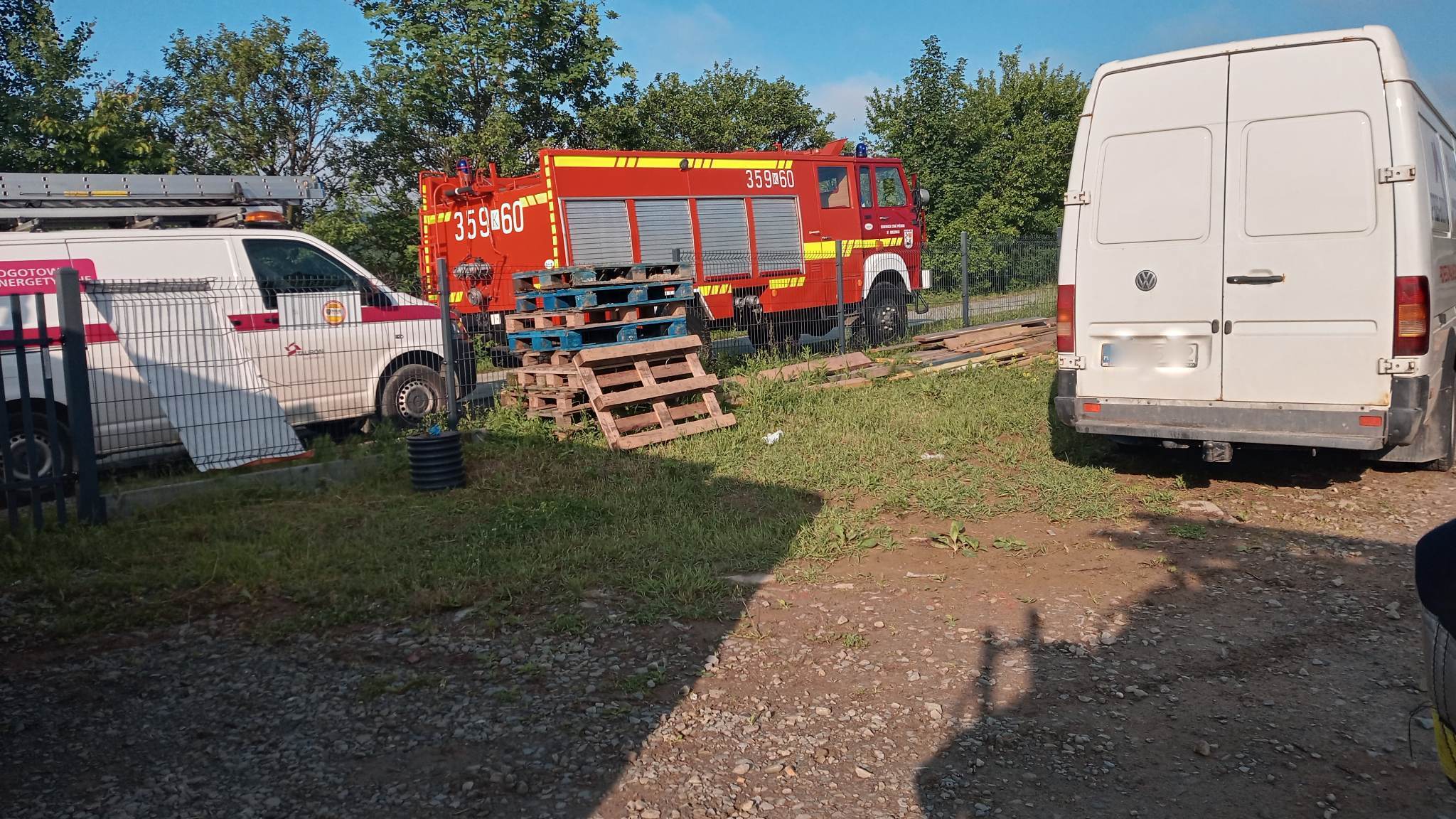 pożar Korzenna