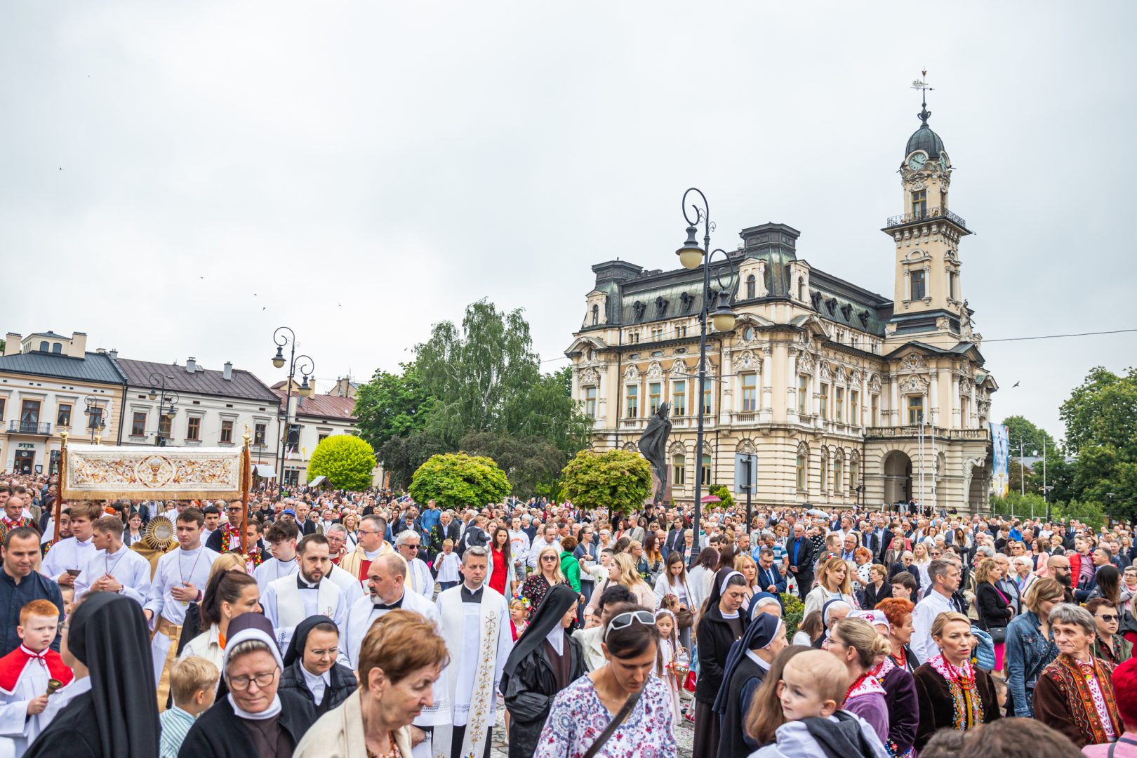 Boże Ciało, Nowy Sącz, procesja 2023