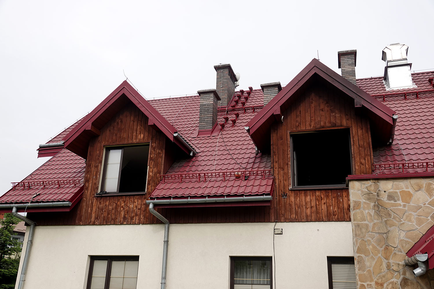 Pożar w Klęczanach/ pożar w Domu Dziecka