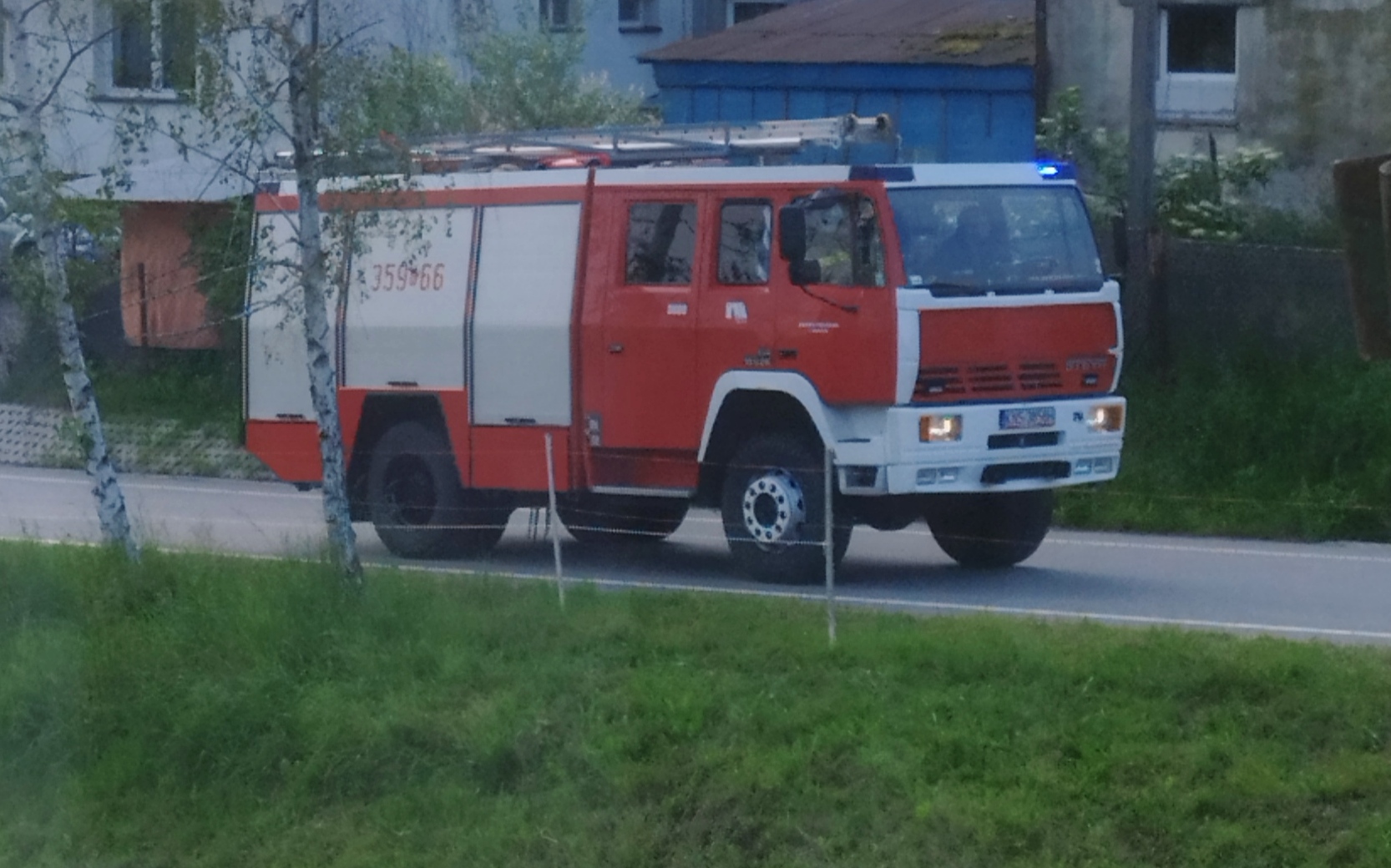 pożar Korzenna