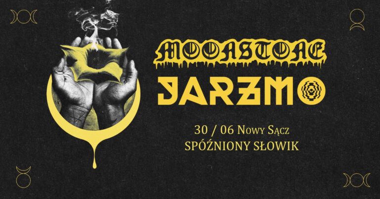 MOONSTONE + JARZMO w SŁOWIKU. Mamy bilety! [ZAPOWIEDŹ]