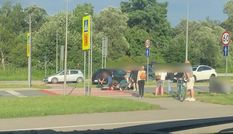 Nowy Sącz. Potrącenie trzech osób na Alejach Piłsudskiego. Trwają działania służb