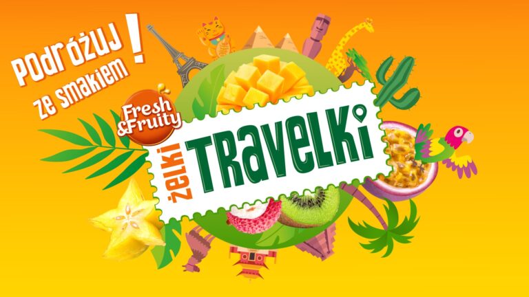 Podróżuj ze smakiem – Żelki Travelki od Wawel