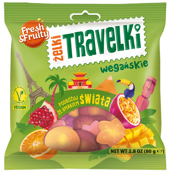 Żelki Travelki od Wawel
