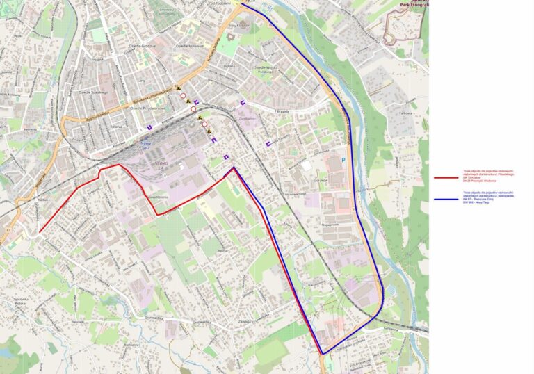Nowy Sącz. Utrudnienia w ruchu. Tym razem ul. Witosa i Nawojowska