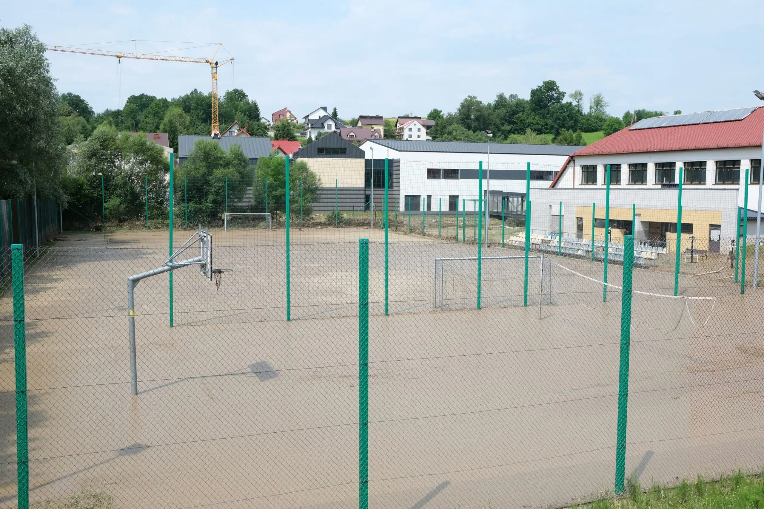 Korzenna, orlik po powodzi