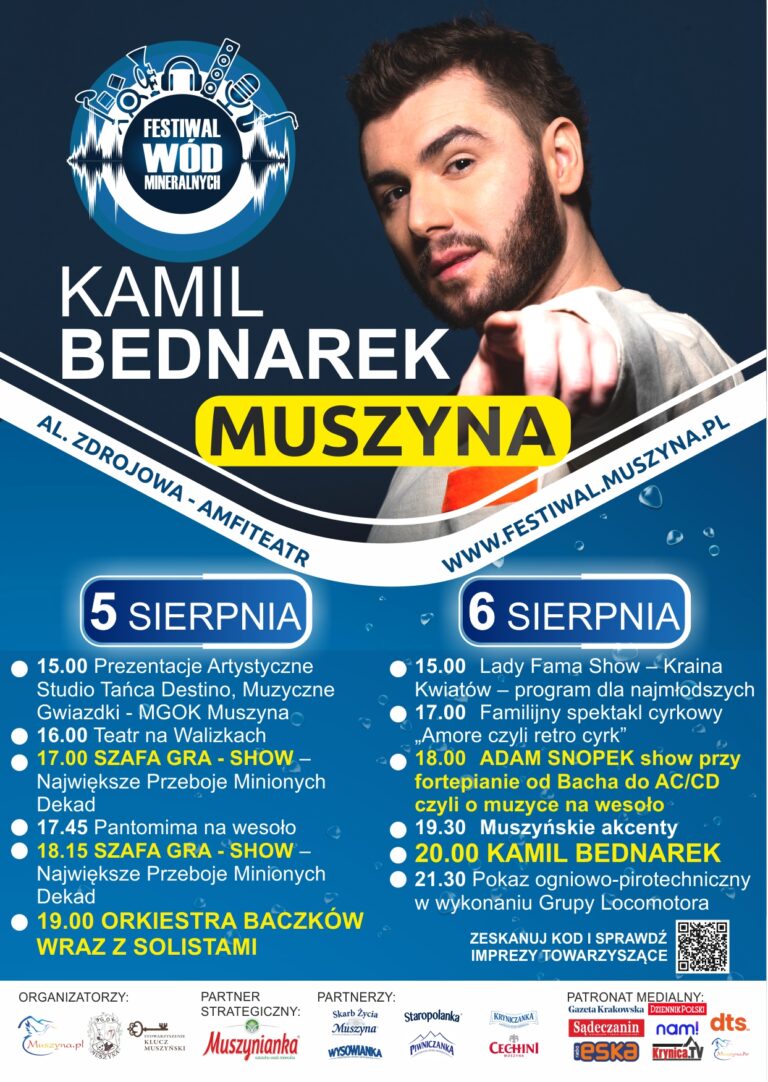 Zapraszamy na niesamowitą podróż ku odświeżeniu na Festiwalu Wód Mineralnych w Muszynie!