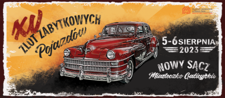 Gratka dla miłośników i kolekcjonerów motoryzacji! Zbliża się XV Zlot Zabytkowych Pojazdów