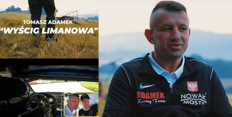„Tomasz Adamek – Wyścig Limanowa”. Sportowiec zmienia dyscyplinę [FILM]