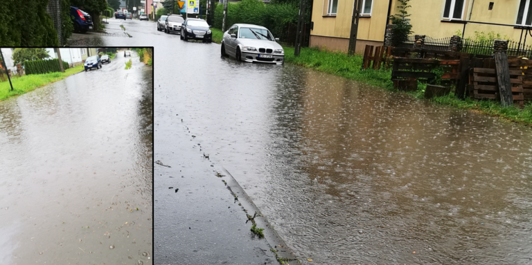 Dlaczego ulica Borelowskiego zamienia się w rzekę? Miasto zajmie się tym jutro