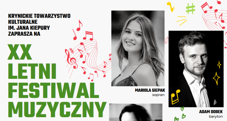 Przed nami jubileuszowy XX Letni Festiwal Muzyczny w Krynicy-Zdroju [ZAPOWIEDŹ]