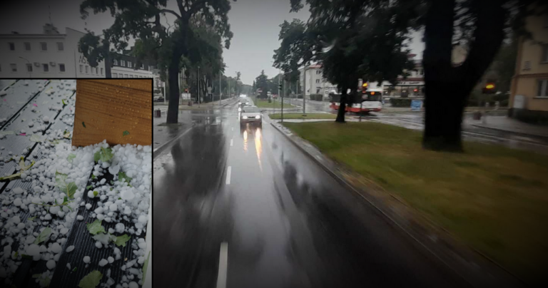 Pilne. Na dziś wydano ostrzeżenie pierwszego stopnia dla Nowego Sącza