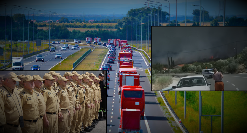 Grecja płonie, strażacy Nowy Sącz jadą gasić pożar, Misja Grecja 2023