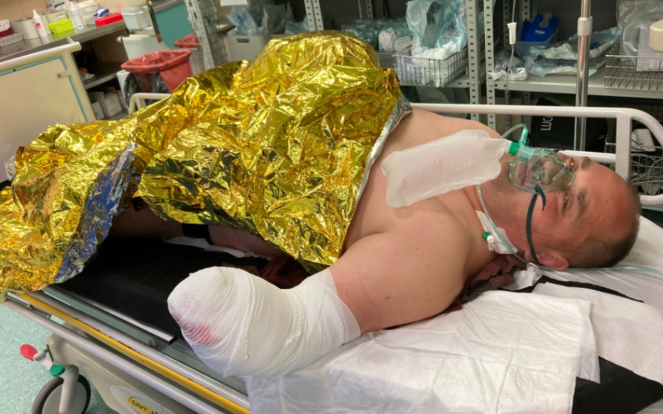 Grzegorz Ptaszek, wypadek, ucięta ręka, zbiórka