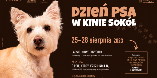 Kino Sokół zaprasza na psi pokaz filmowy