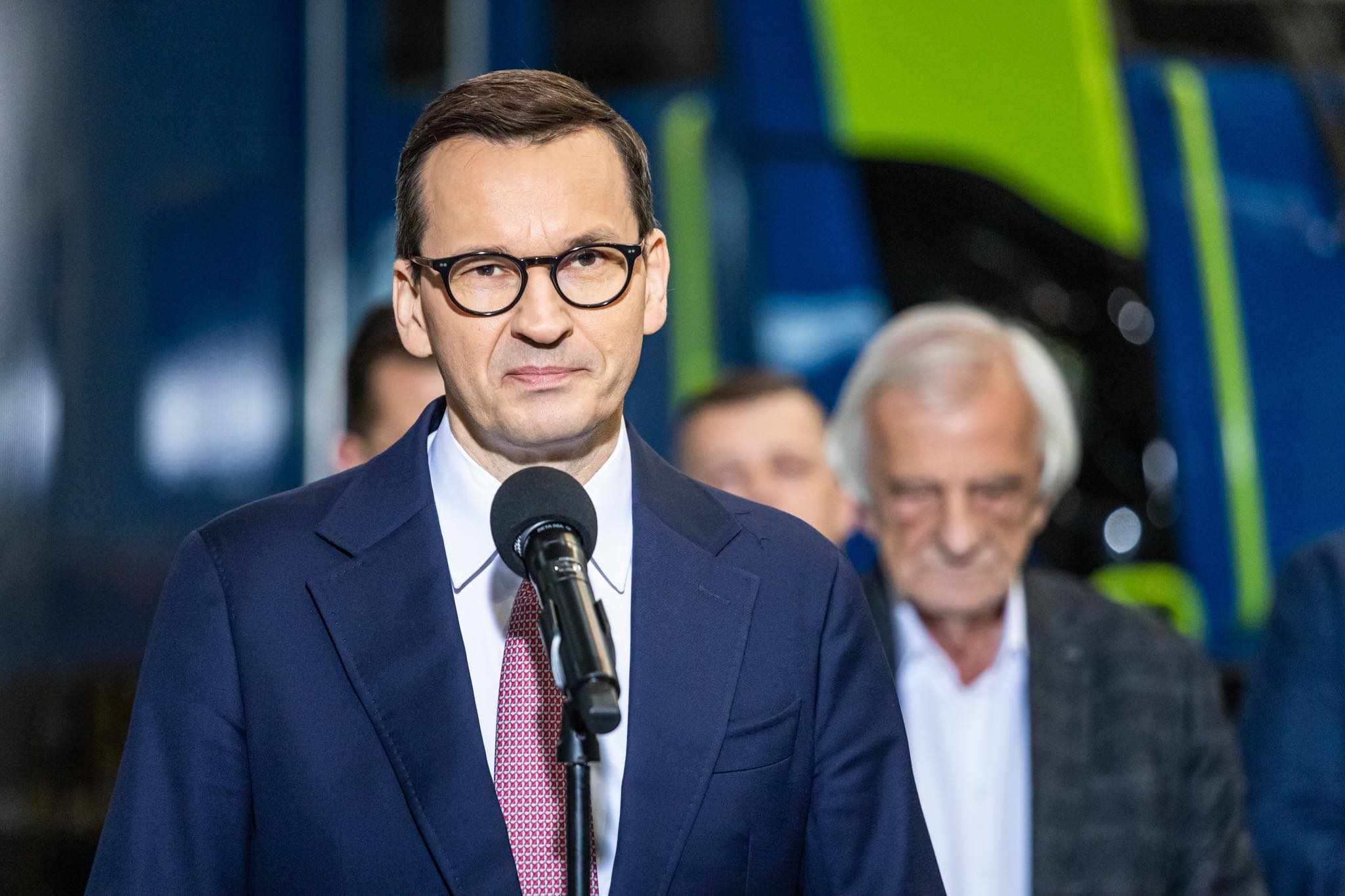 premier Mateusz Morawiecki, przyjeżdża do Gorlic, kampania wyborcza, PiS, Jarosław Kaczyński,
