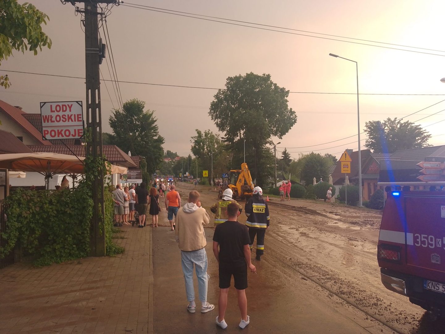 powódź, Gródek nad Dunajcem