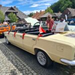 Miasteczko Galicyjskie, Zlot Pojazdów Zabytkowych 2023, Papamobile Jan Paweł II