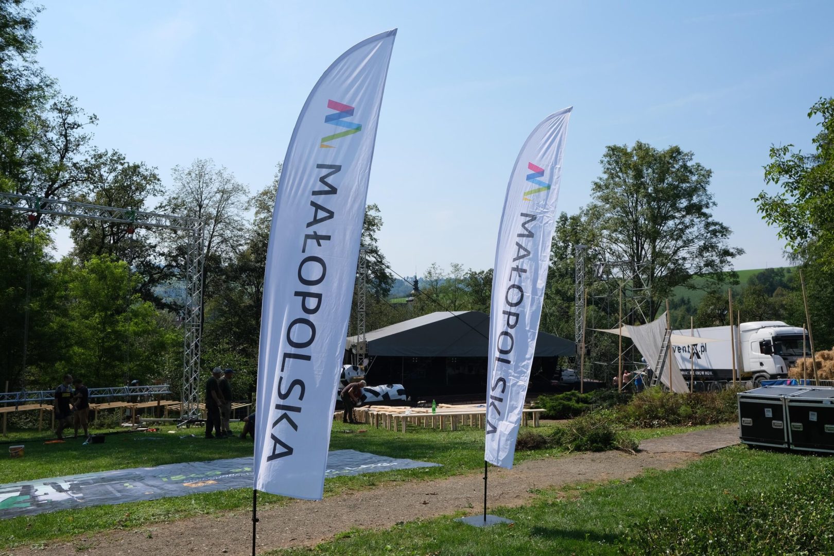 Korzenna, przygotowania, dożynki wojewódzkie