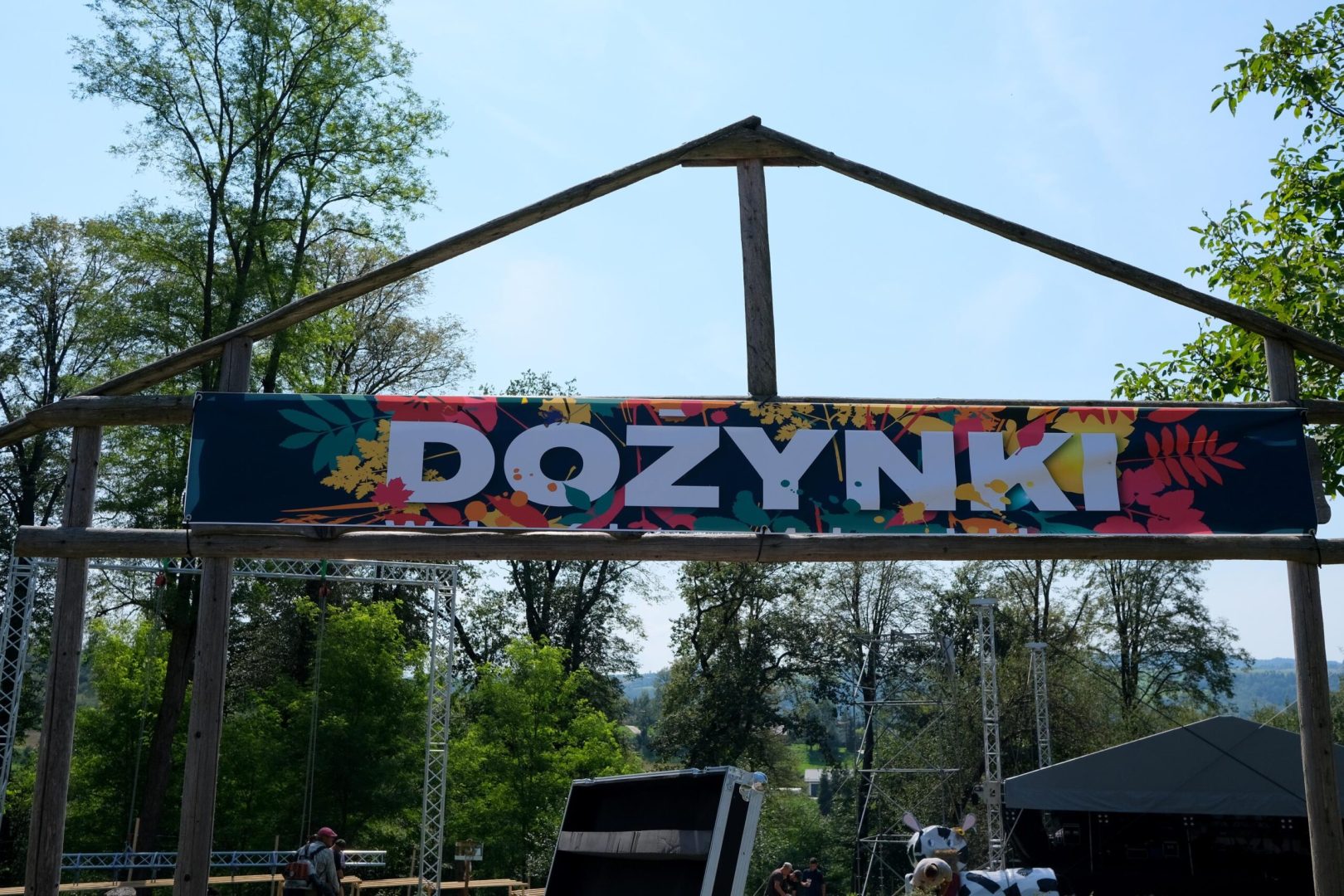 Korzenna, przygotowania, dożynki wojewódzkie