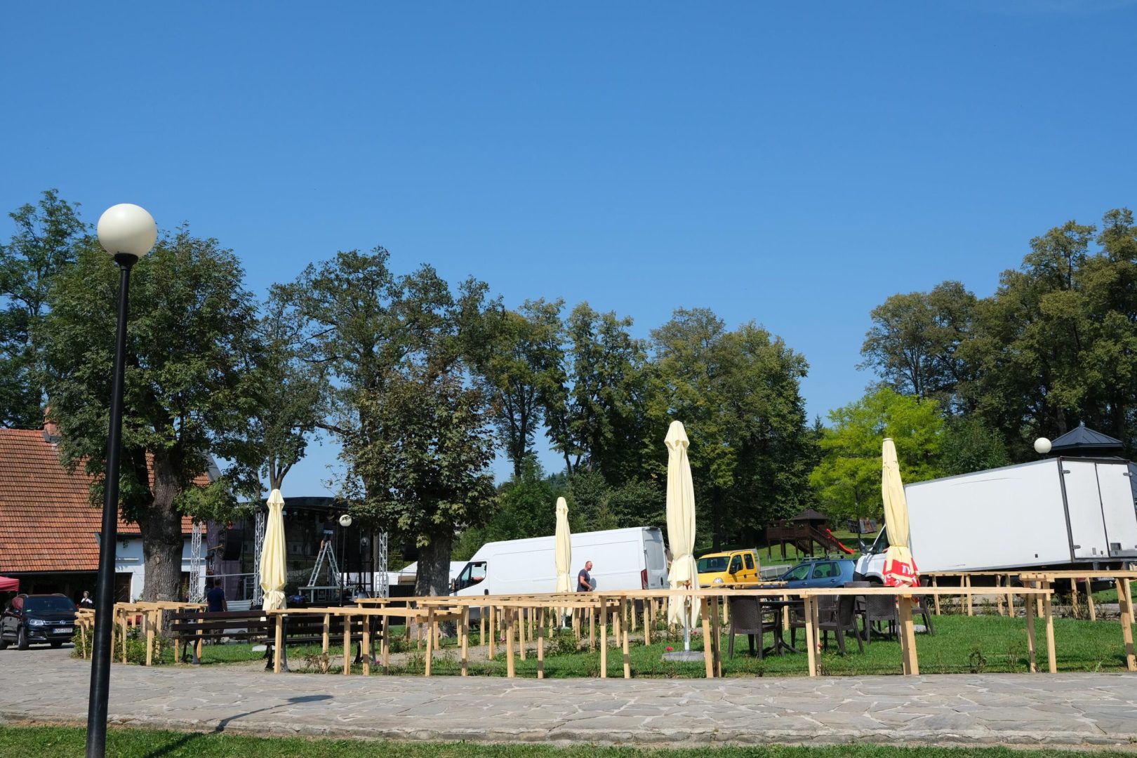 Korzenna, przygotowania, dożynki wojewódzkie