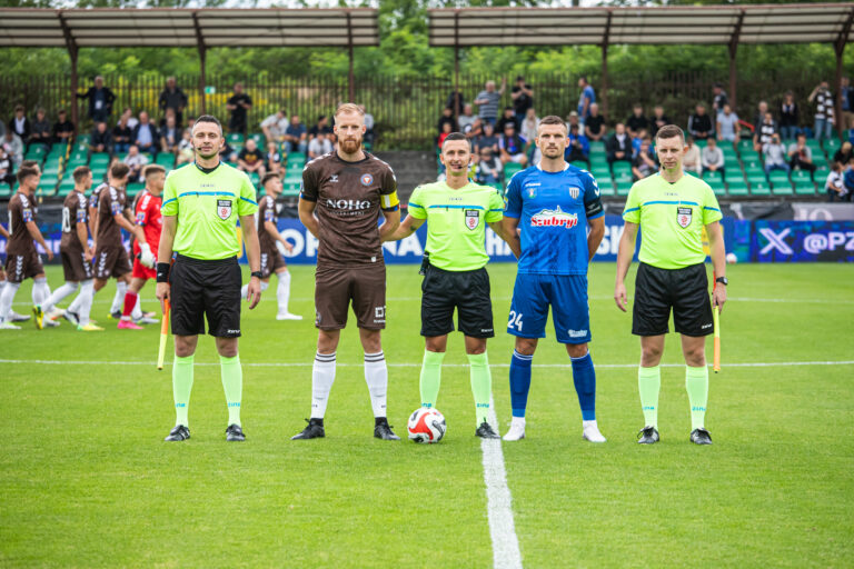 Sandecja odpada z Fortuna Pucharu Polski pomimo gry w przewadze jednego zawodnika