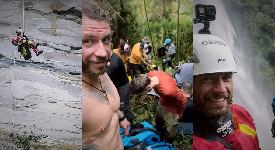 Dariusz Pachut, Korona Wodospadów, Oshee Slide Challange