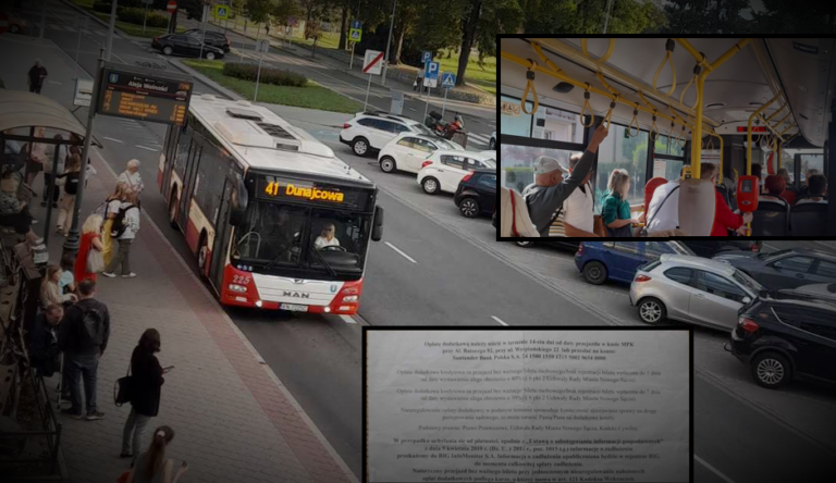 Nowy Sącz. Przejazd dwóch przystanków linią MPK w kwocie 300 złotych. „To jest chore”