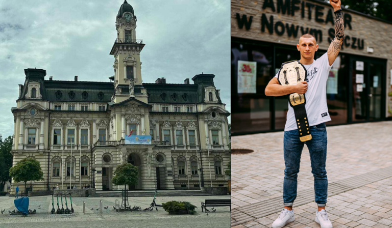 Strefa Kibica i ważenie przed galą XTB KSW 85 na Rynku w Nowym Sączu. Wstęp wolny