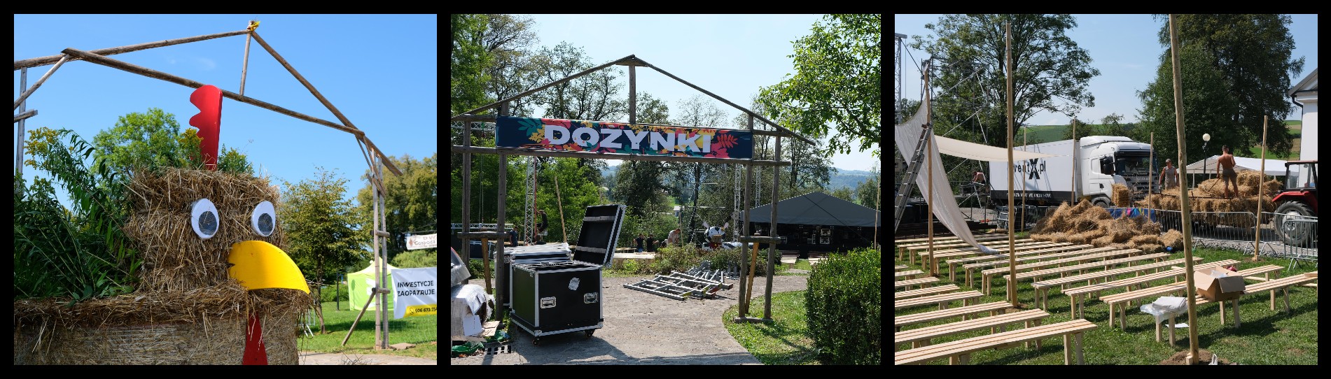Korzenna, przygotowania, dożynki wojewódzkie