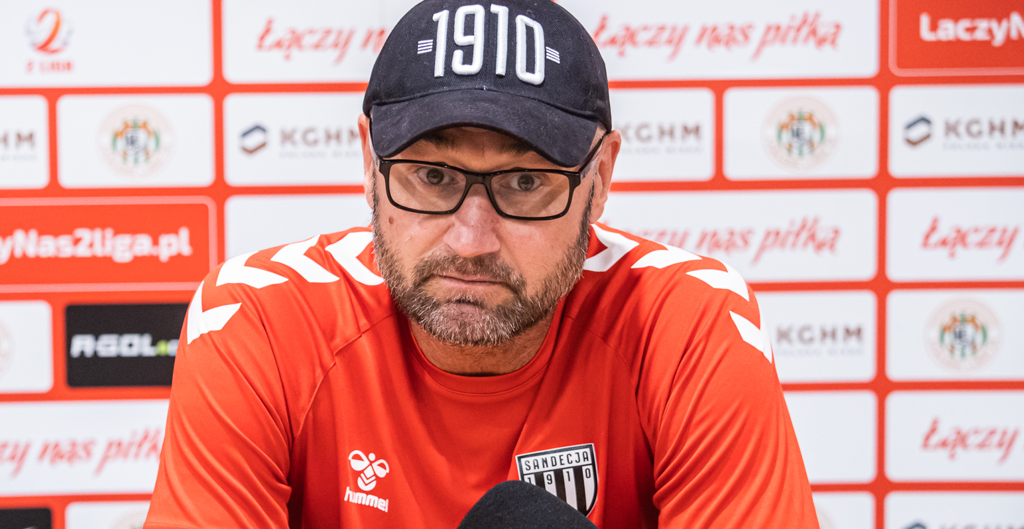janusz świerad, Świerad, trener, o meczu Sandecja, Zagłębie II Lubin