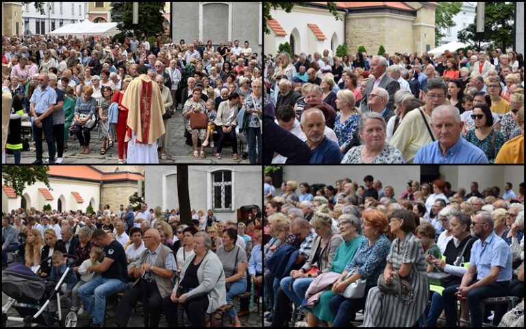 Wierni tłumnie przybyli do ,,Sądeckiej Góry Tabor”, by modlić się za chorych i pracowników służby zdrowia [FOTOGALERIA]