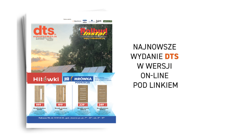 Najnowszy numer DTS jest już dostępny. Czytaj online za darmo!
