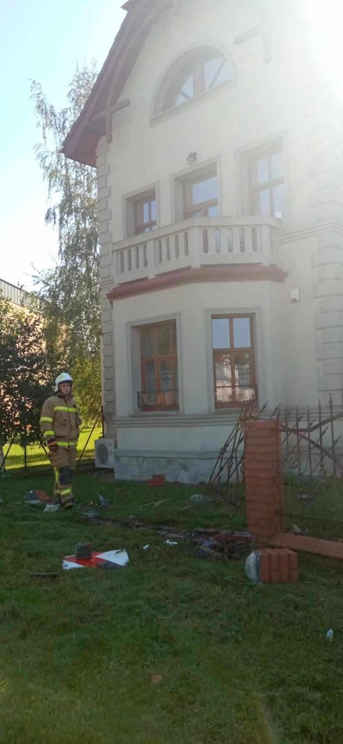 Grybów, śmieciarka
