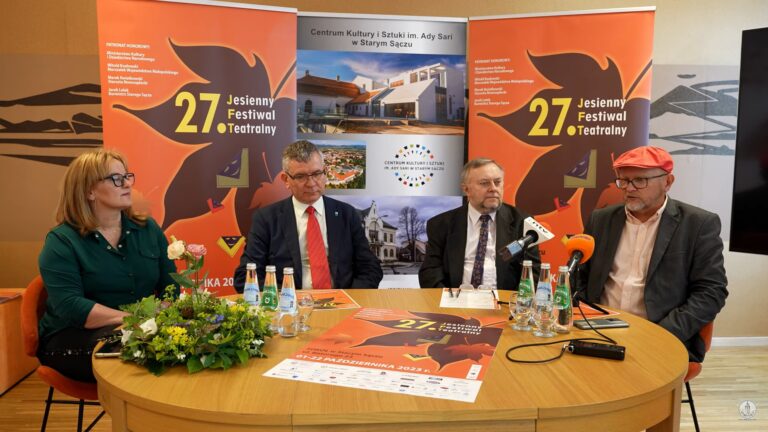 27. JESIENNY FESTIWAL TEATRALNY W STARYM SĄCZU JUŻ ZA CHWILĘ