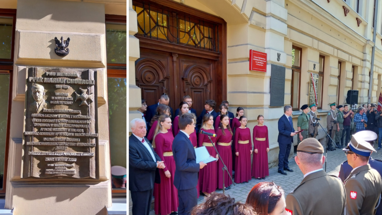 Nowy Sącz, I LO upamiętniło oficera polskiego wywiadu – ppłk. Mariana Chodackiego