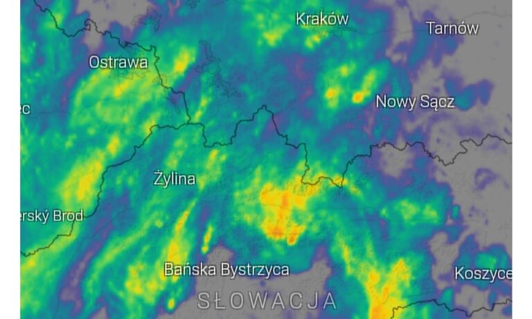 Uwaga. Nadciągają burze, silne opady i grad