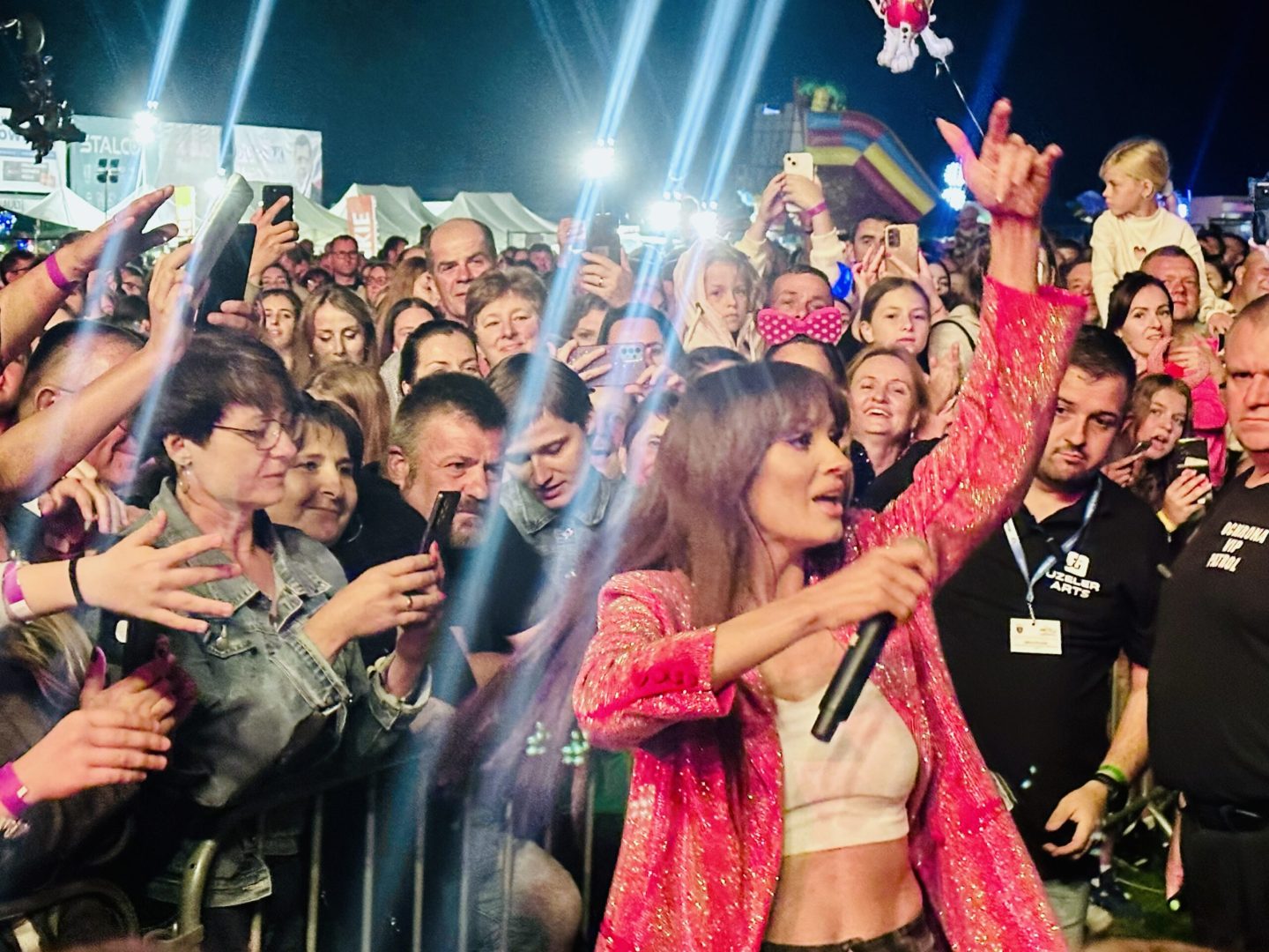 Jesień Grybowska 2023, Sylwia Grzeszczak, koncert Sylwii Grzeszczak w Grybowie, Grybów, Andrzej Rybiński, koncert Jesień Grybowska, drugi dzień, Sylwia Grzeszczak
