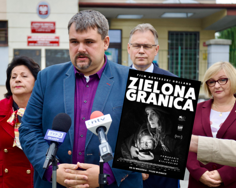 ,,Zielona Granica” antypolska czy arcypolska? Emocje również w Nowym Sączu